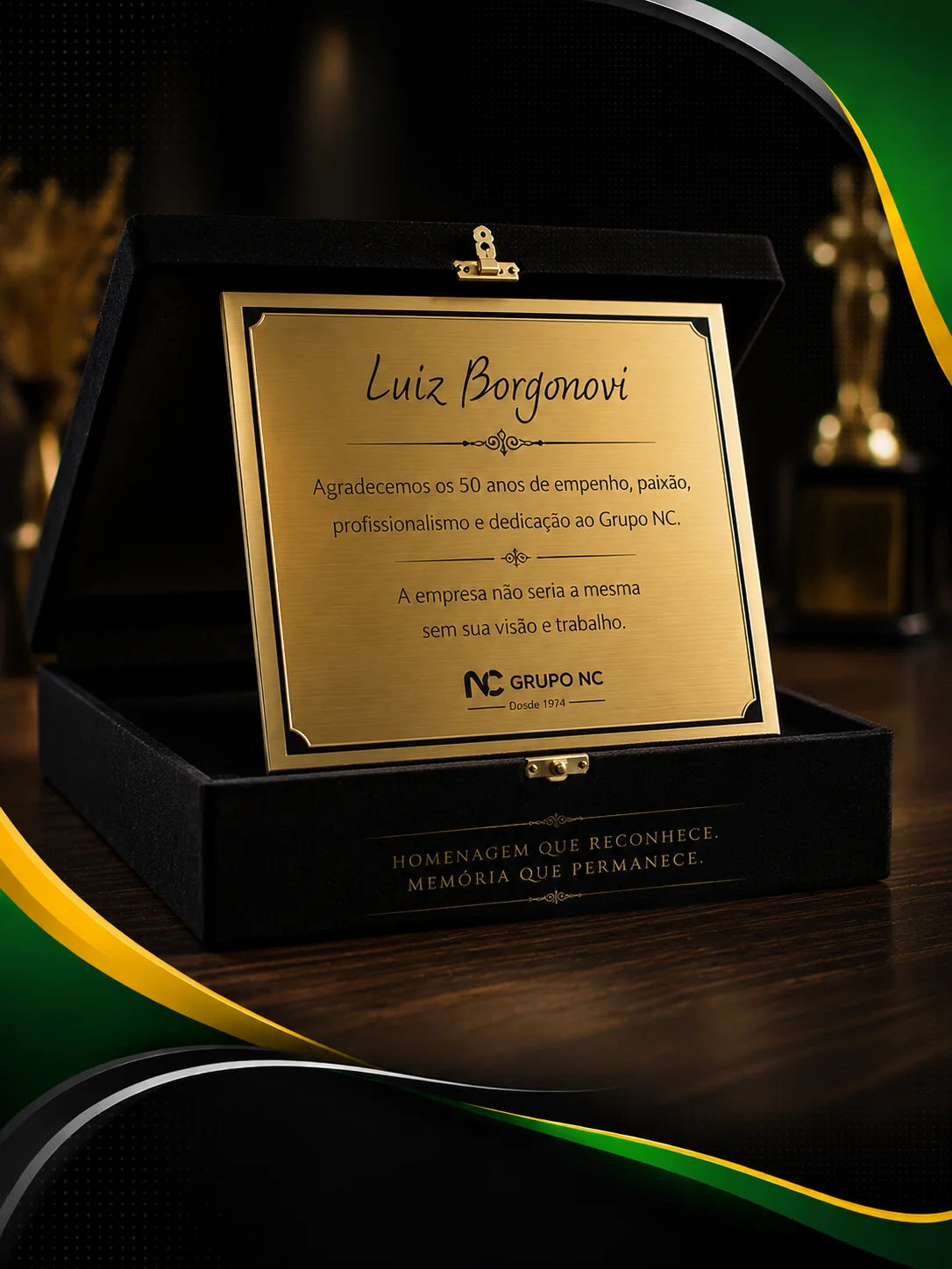Placas para Homenagens